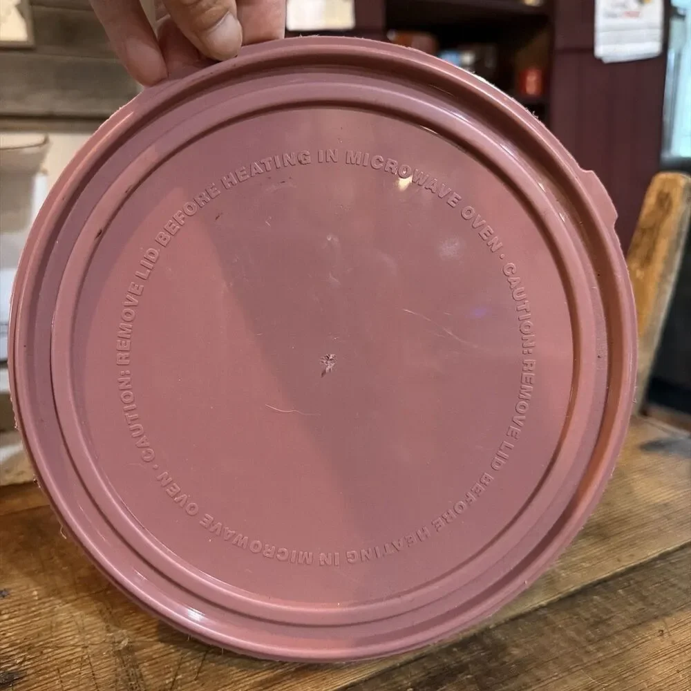 Vintage Tucker Housewares 3 Part Serve & Store w Lid No 0561Made in USA set of 2
